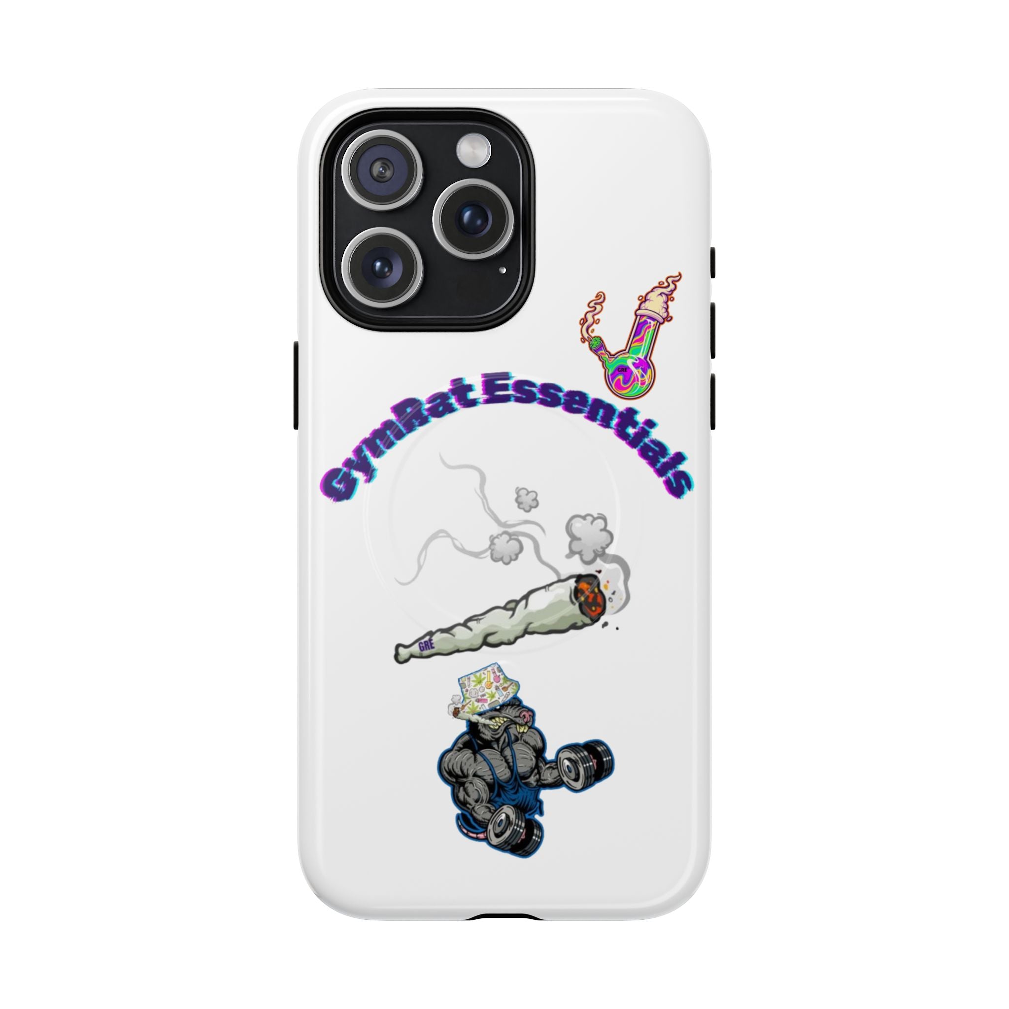 GymRat Essentials Phone Case — Tough Magnetic Protective iPhone Cover