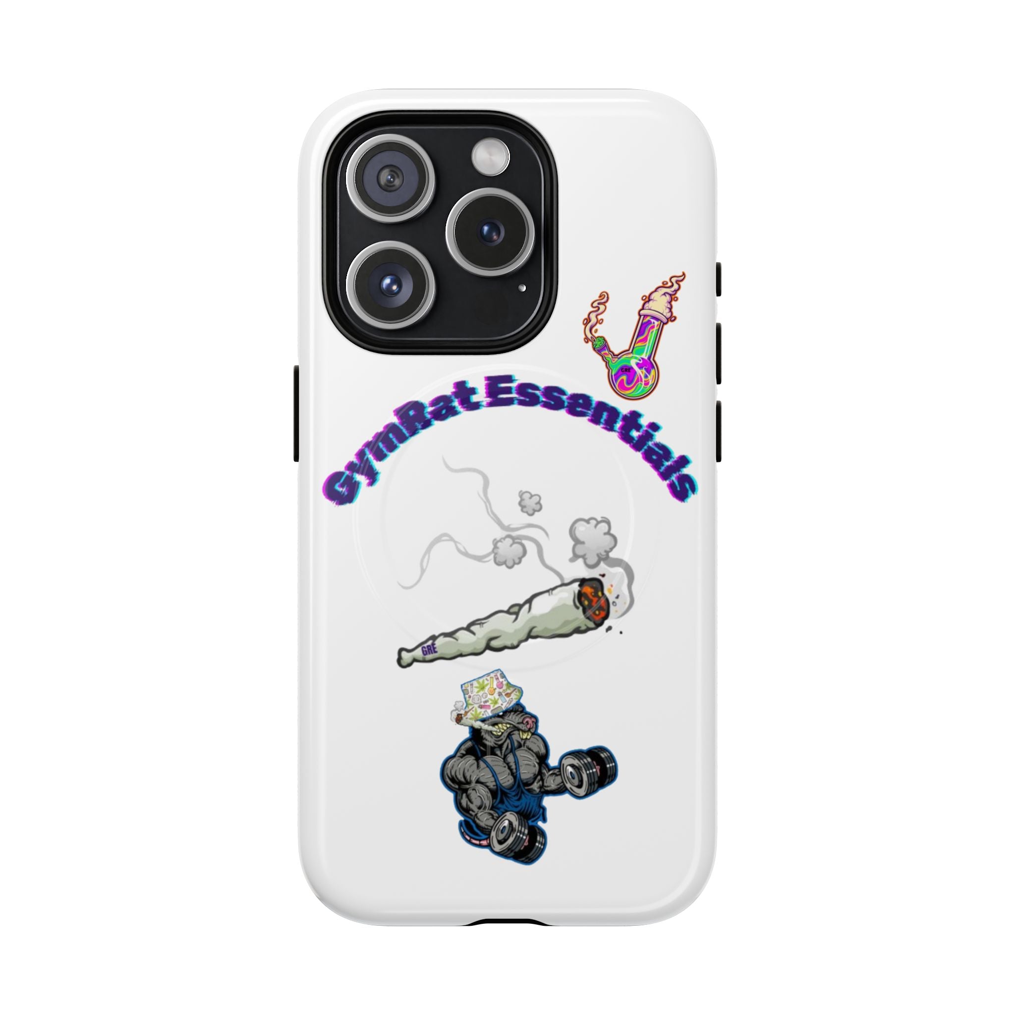 GymRat Essentials Phone Case — Tough Magnetic Protective iPhone Cover
