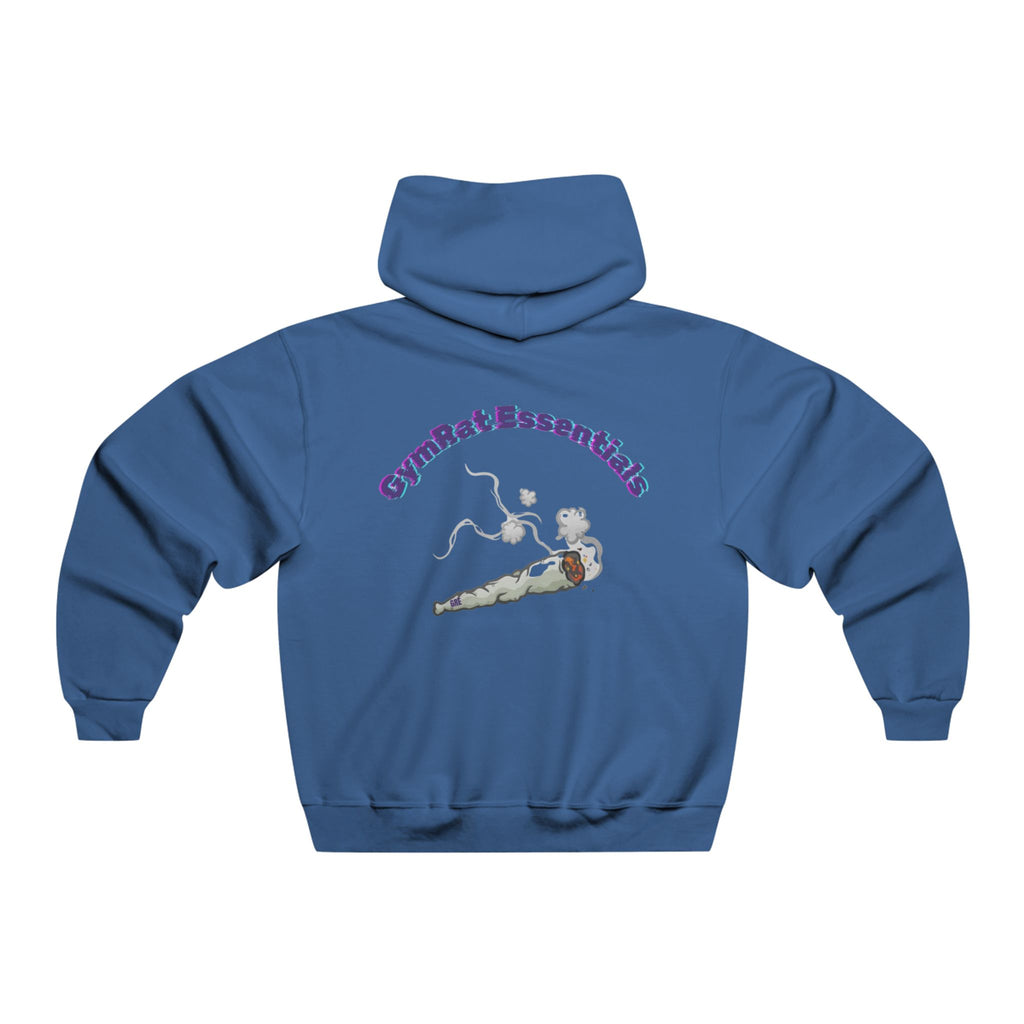 Hoodie - Gym Rat Essentials Smoked Joint Graphic Hooded Sweatshirt