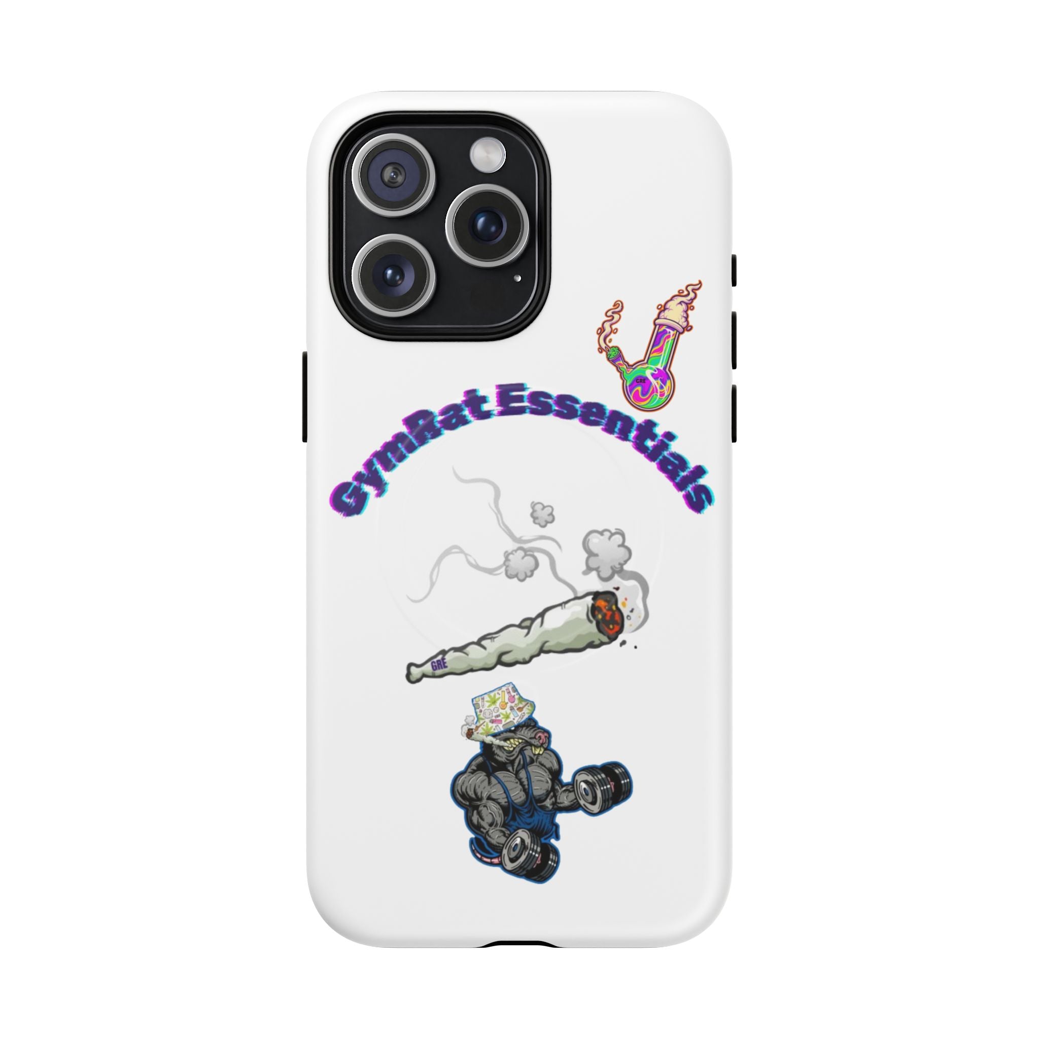 GymRat Essentials Phone Case — Tough Magnetic Protective iPhone Cover