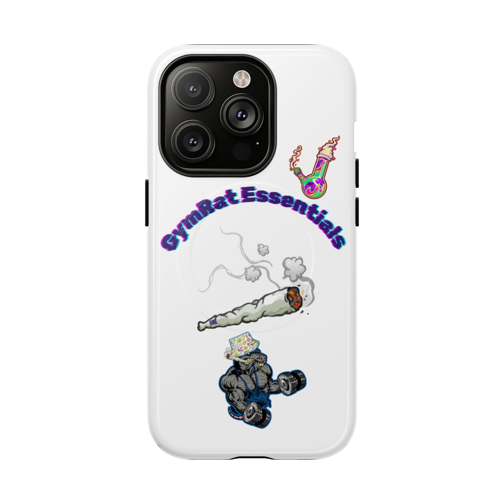 GymRat Essentials Phone Case — Tough Magnetic Protective iPhone Cover