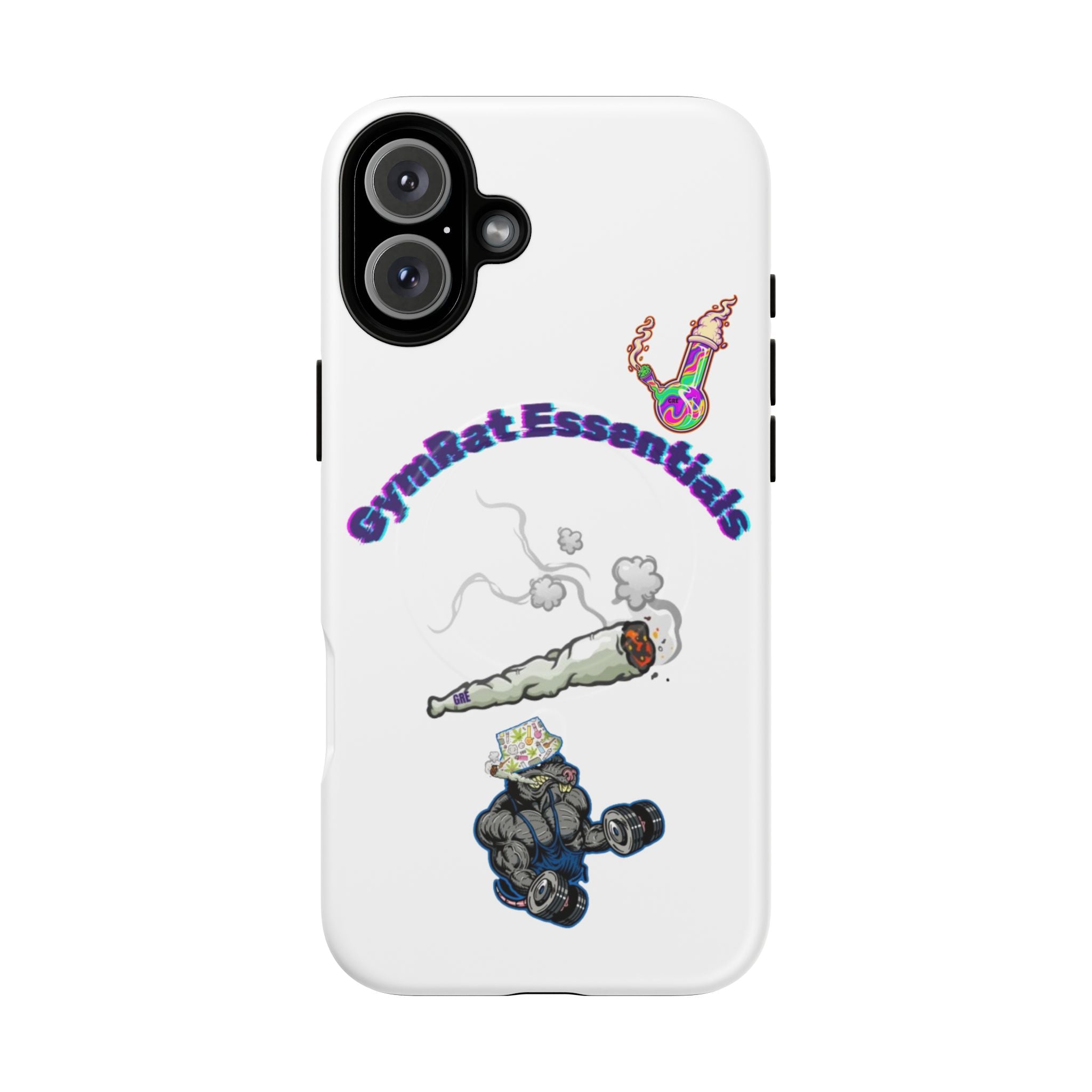 GymRat Essentials Phone Case — Tough Magnetic Protective iPhone Cover