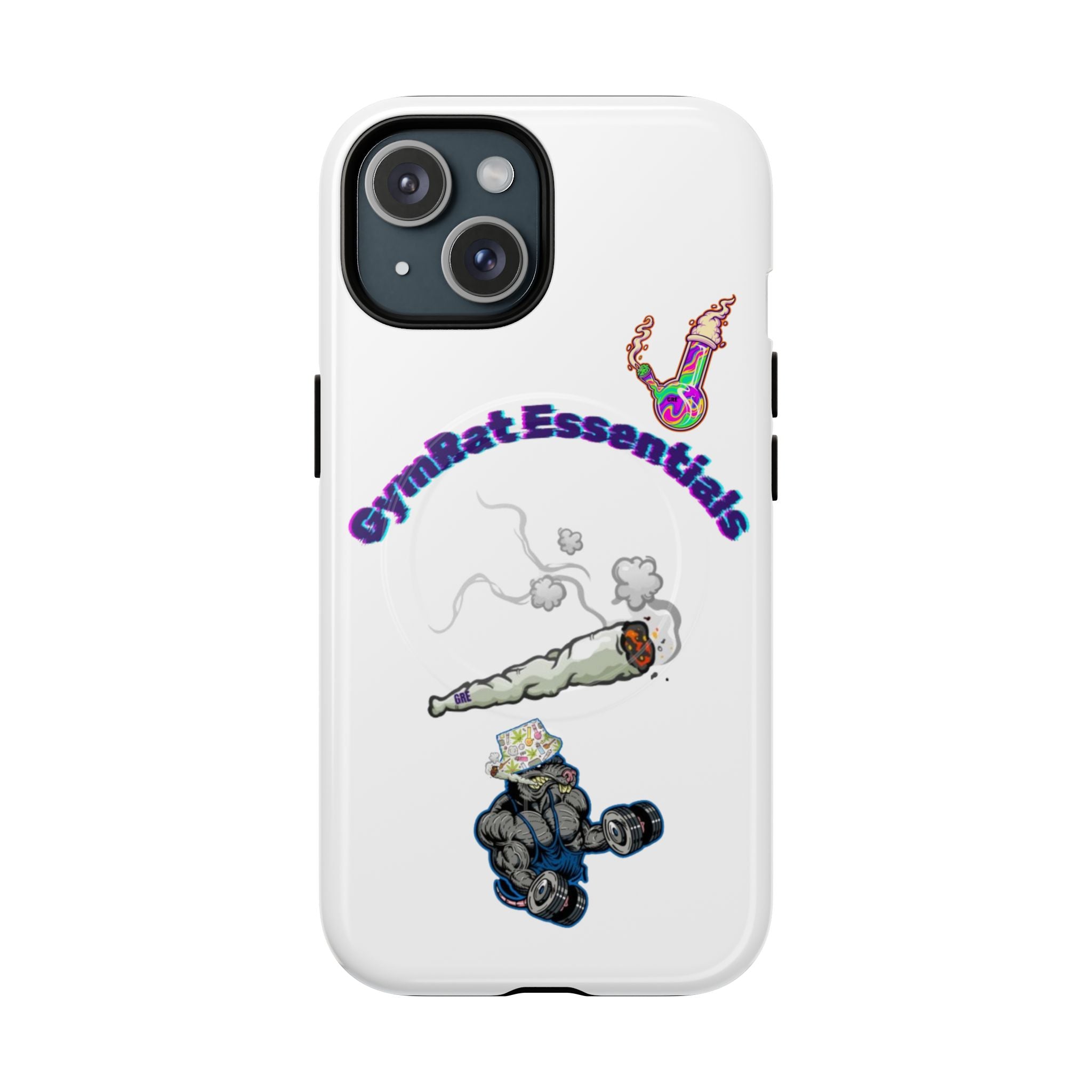 GymRat Essentials Phone Case — Tough Magnetic Protective iPhone Cover