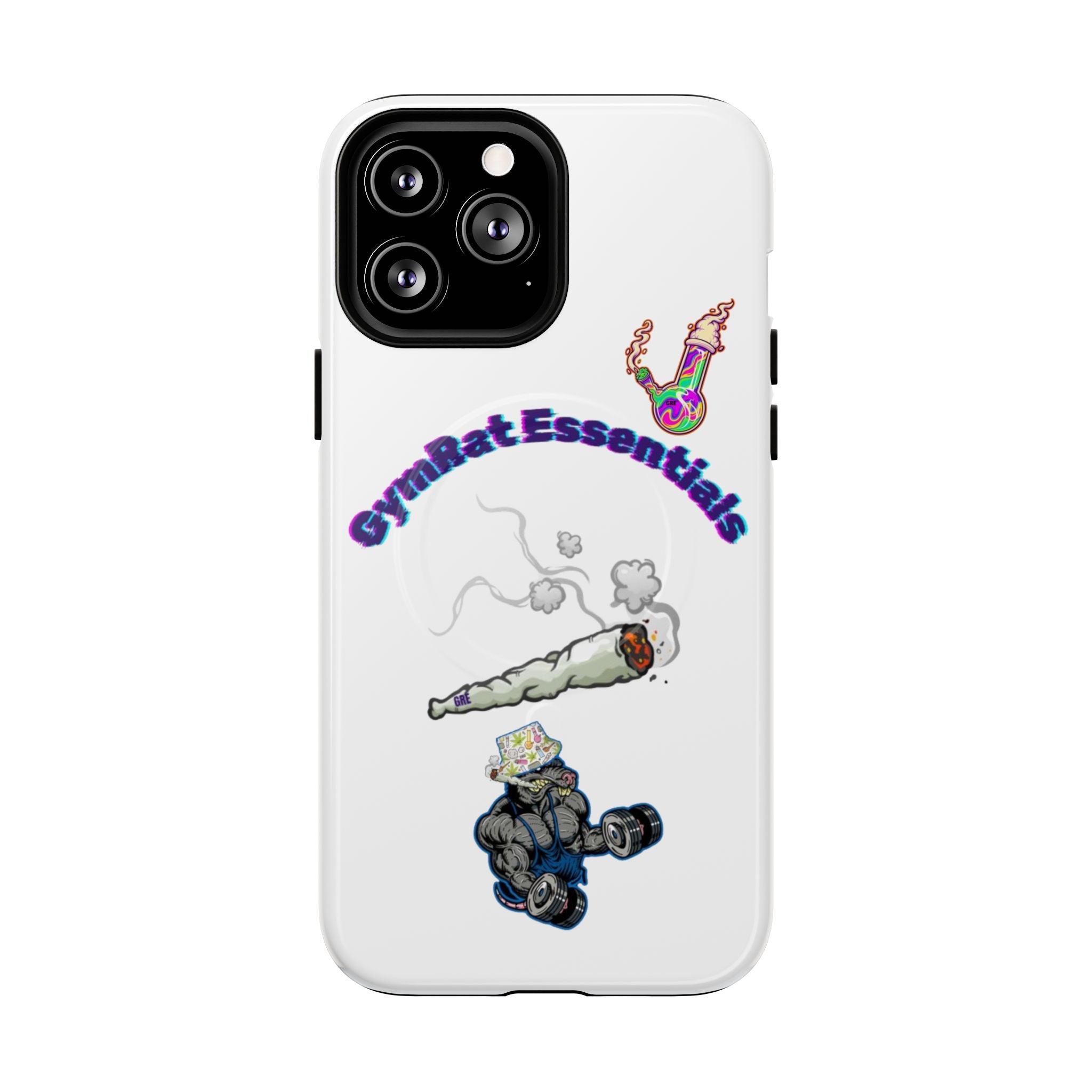 GymRat Essentials Phone Case — Tough Magnetic Protective iPhone Cover