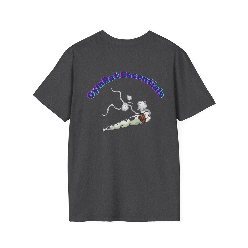 Gym Rat T‑Shirt – 'Gym Rat Essentials' Muscle Rat Lifting Dumbbells Tee