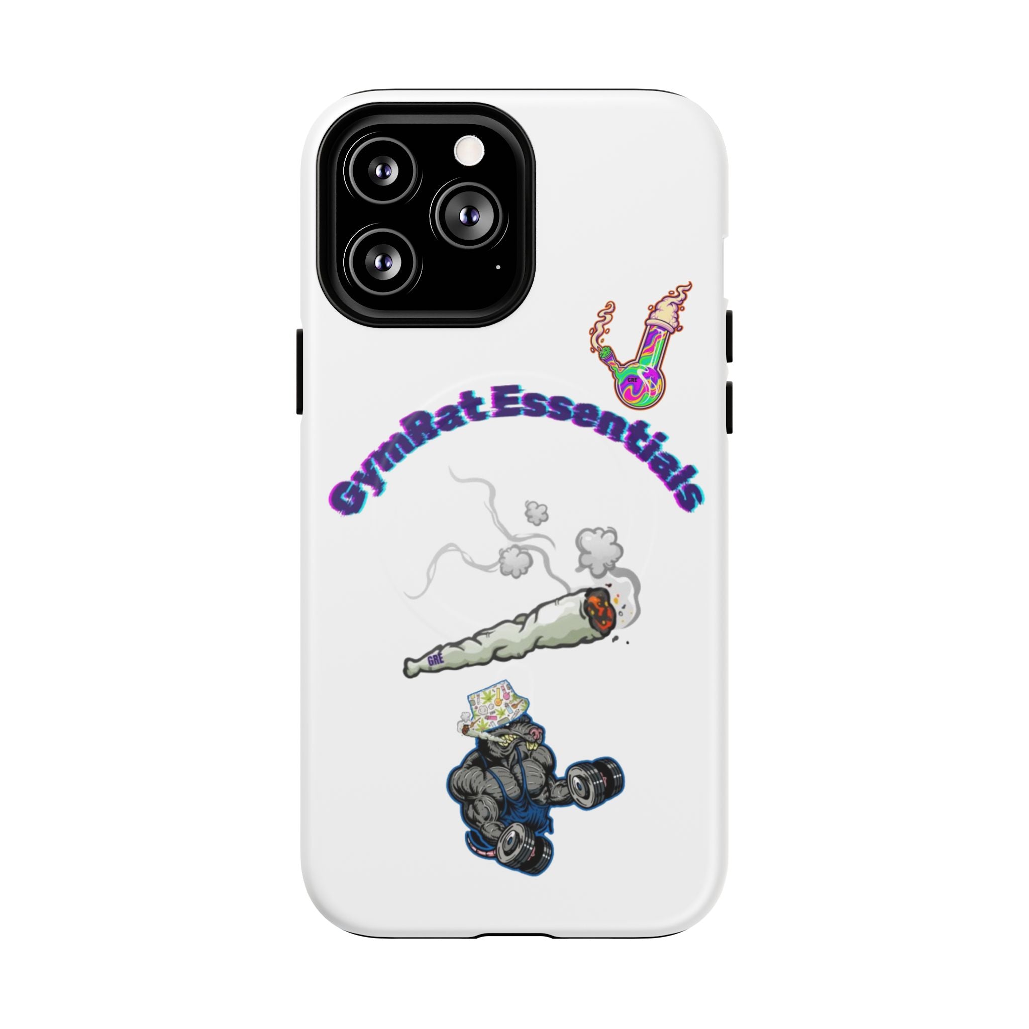 GymRat Essentials Phone Case — Tough Magnetic Protective iPhone Cover