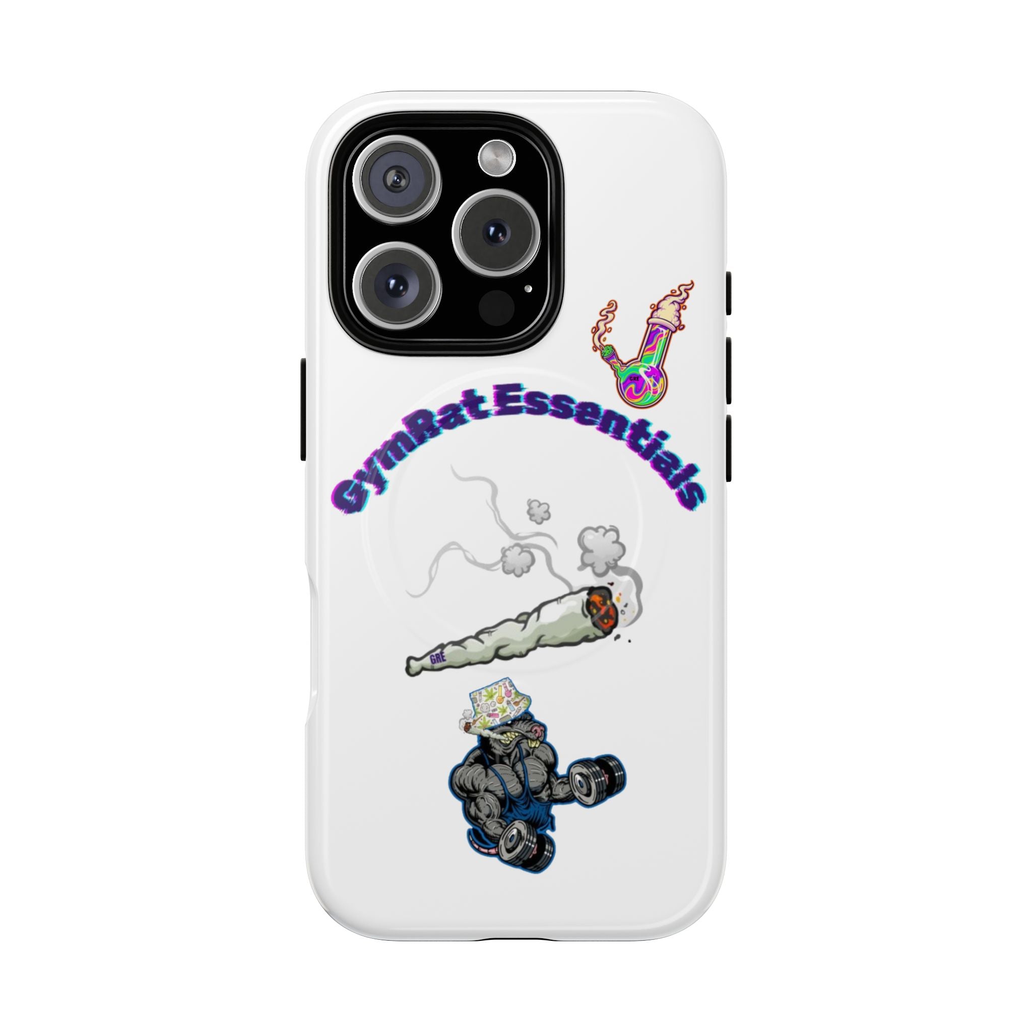 GymRat Essentials Phone Case — Tough Magnetic Protective iPhone Cover