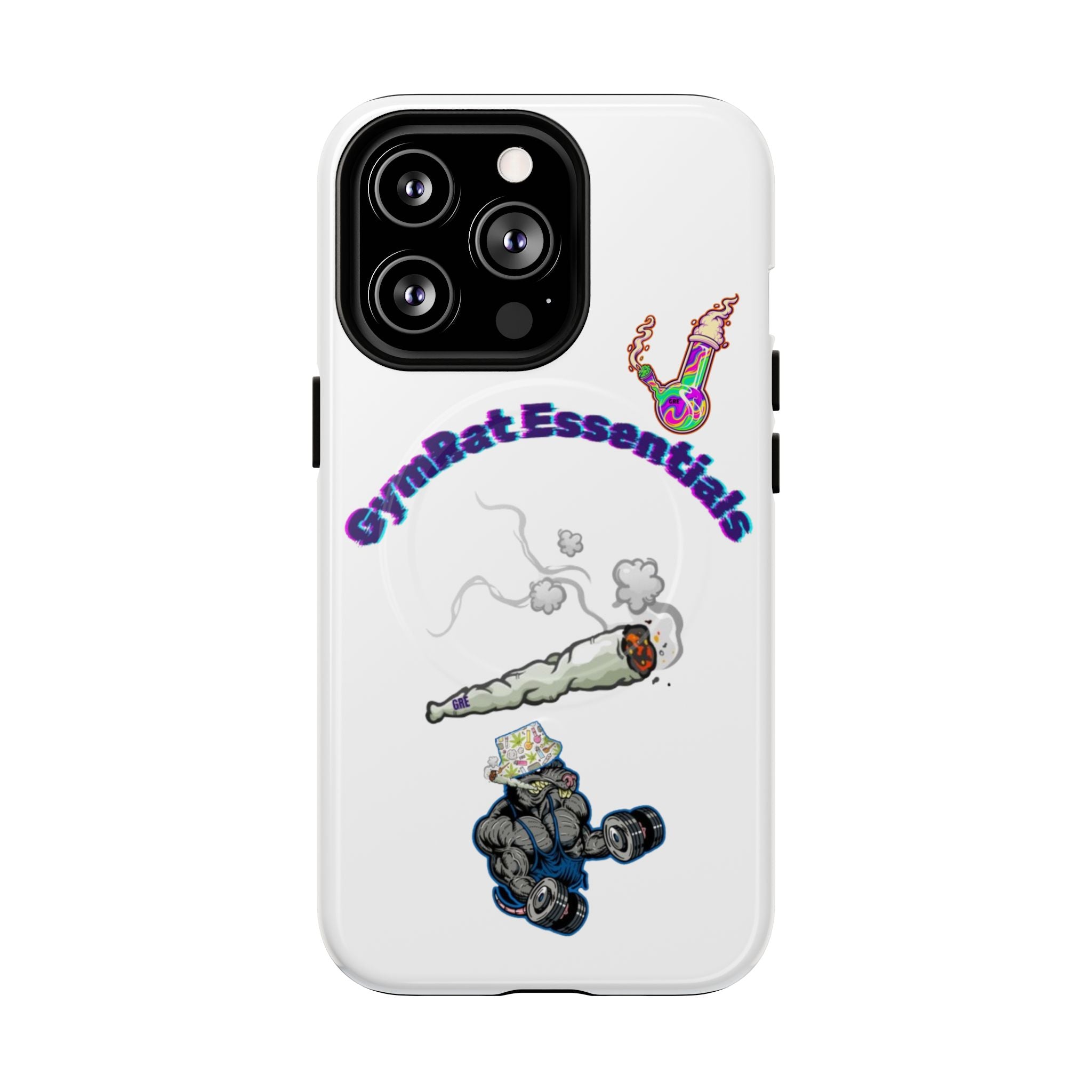 GymRat Essentials Phone Case — Tough Magnetic Protective iPhone Cover