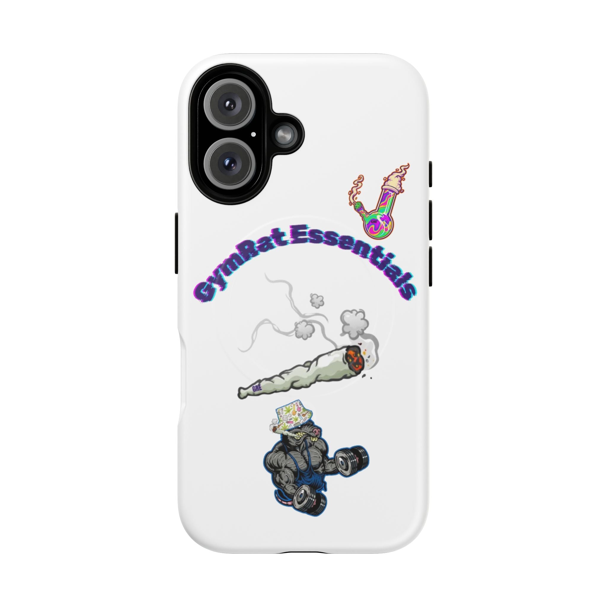 GymRat Essentials Phone Case — Tough Magnetic Protective iPhone Cover