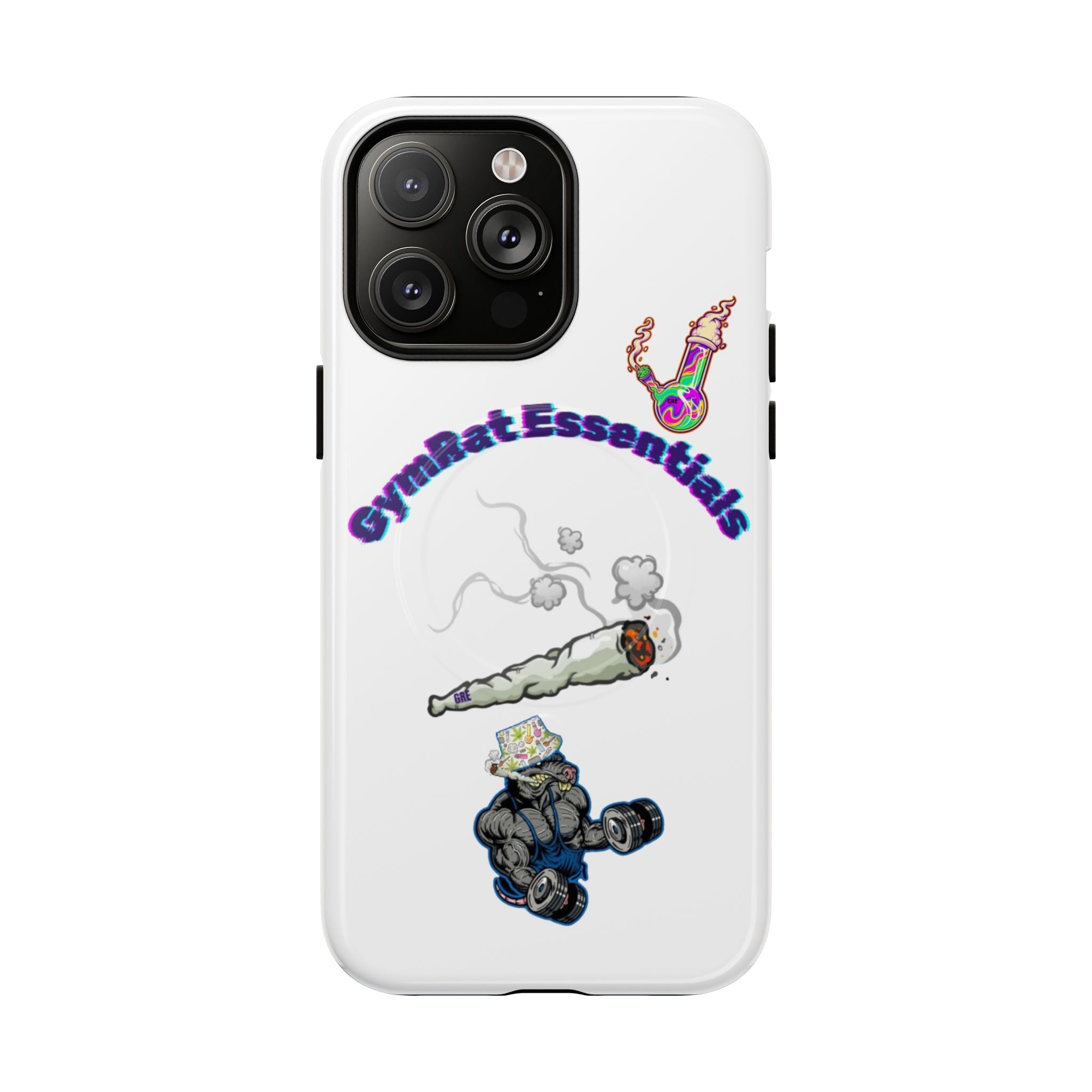 GymRat Essentials Phone Case — Tough Magnetic Protective iPhone Cover