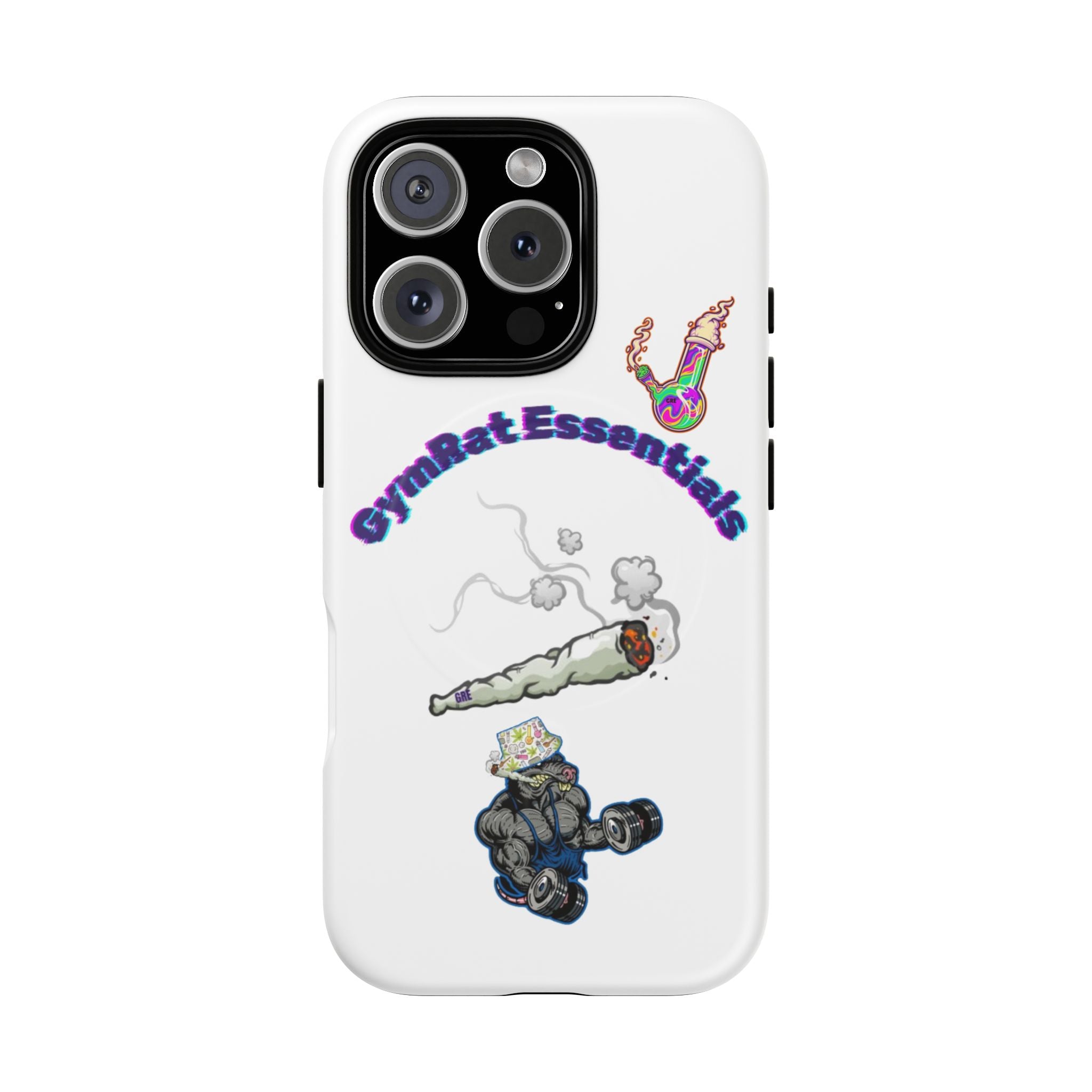 GymRat Essentials Phone Case — Tough Magnetic Protective iPhone Cover