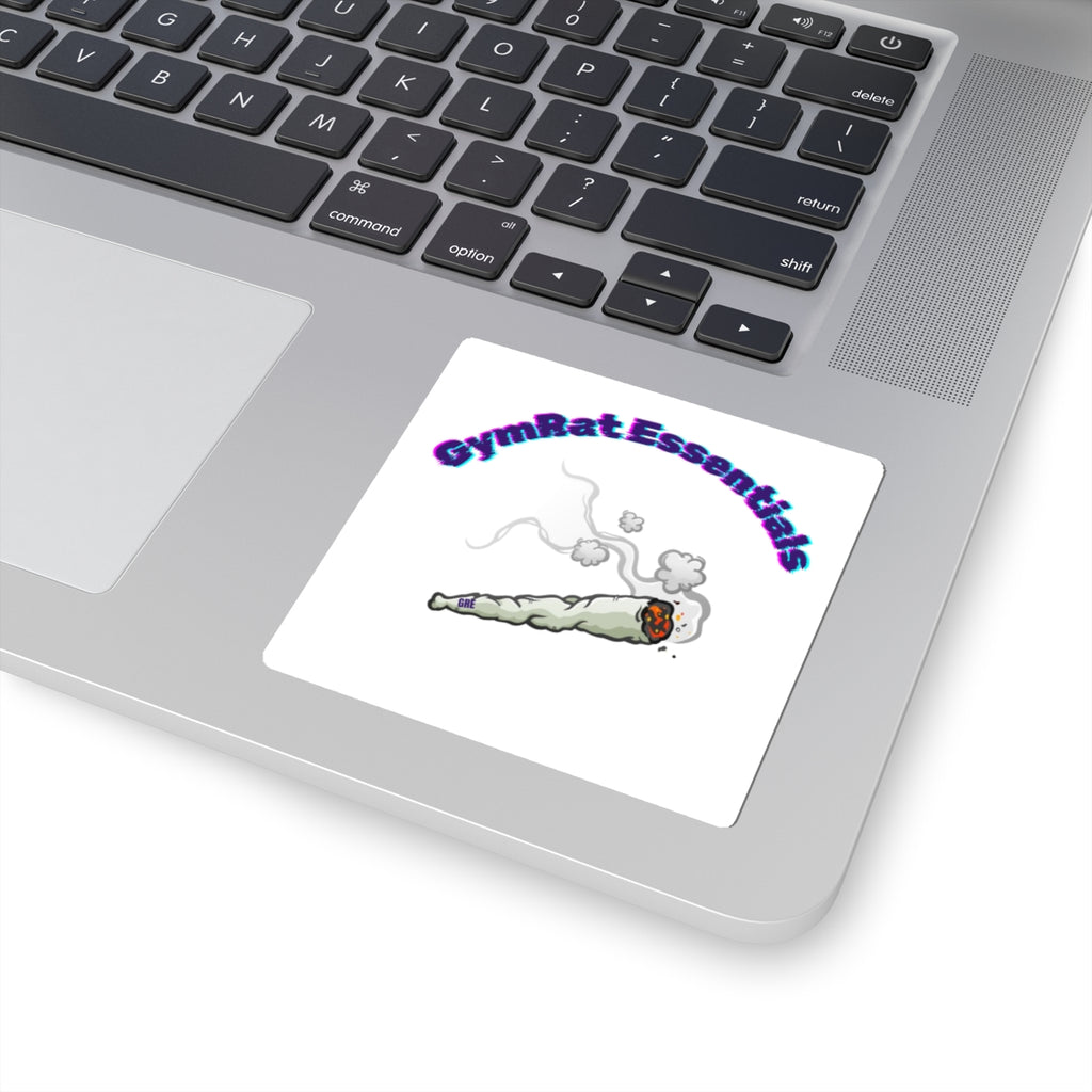 GymRat Essentials Rolling Joint Logo sticker