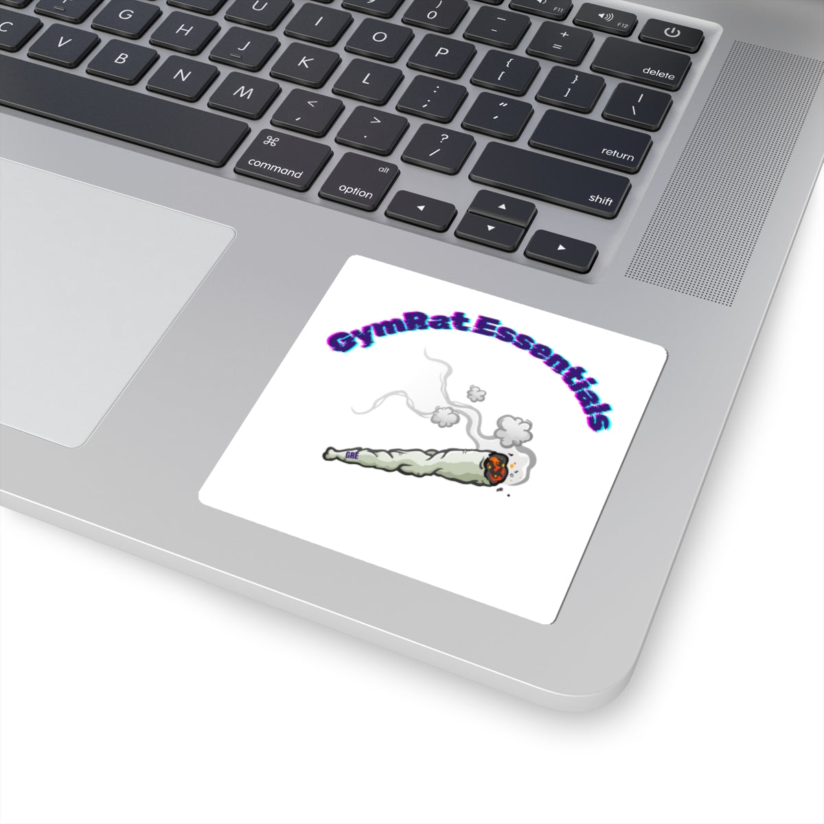 GymRat Essentials Rolling Joint Logo sticker