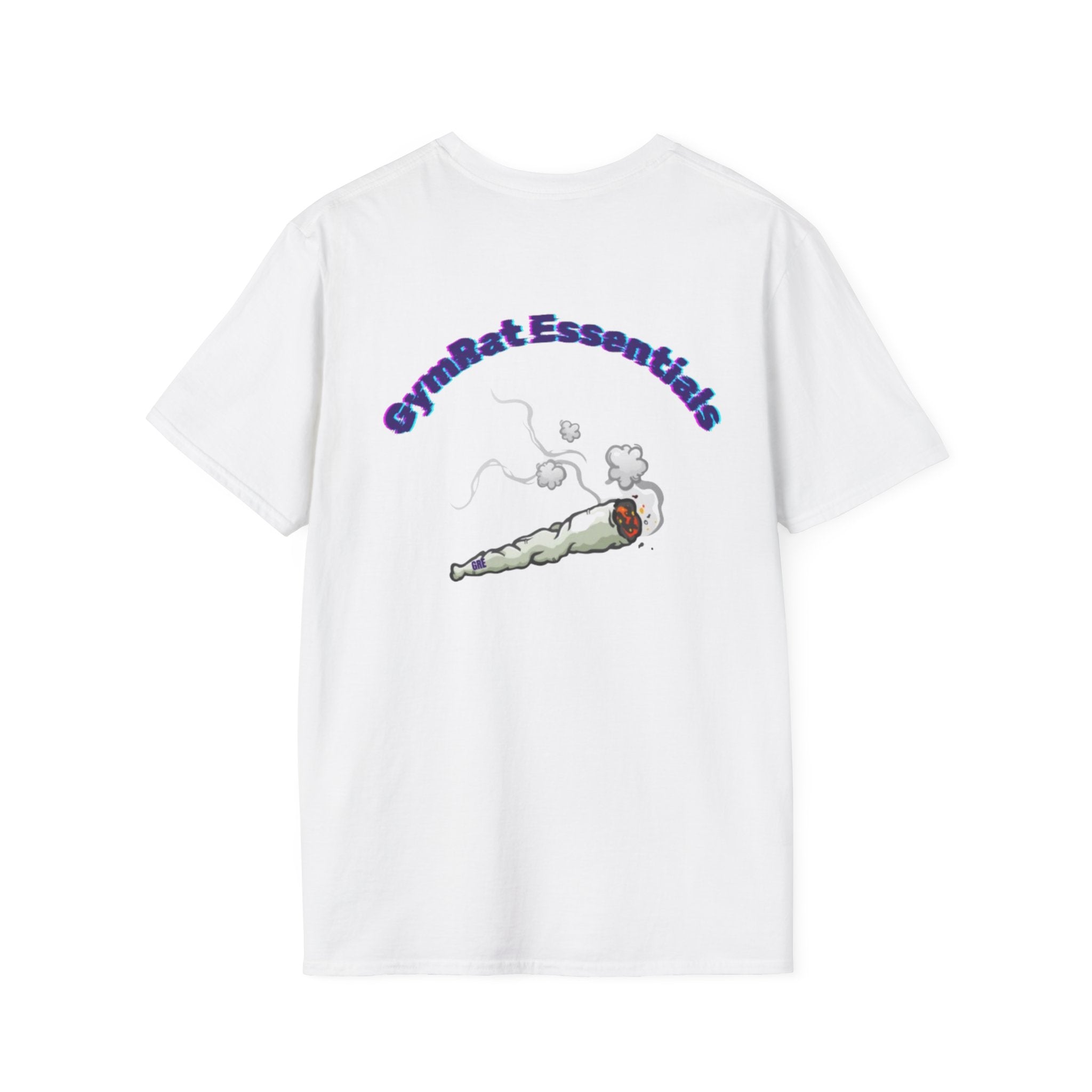 Gym Rat T‑Shirt – 'Gym Rat Essentials' Muscle Rat Lifting Dumbbells Tee