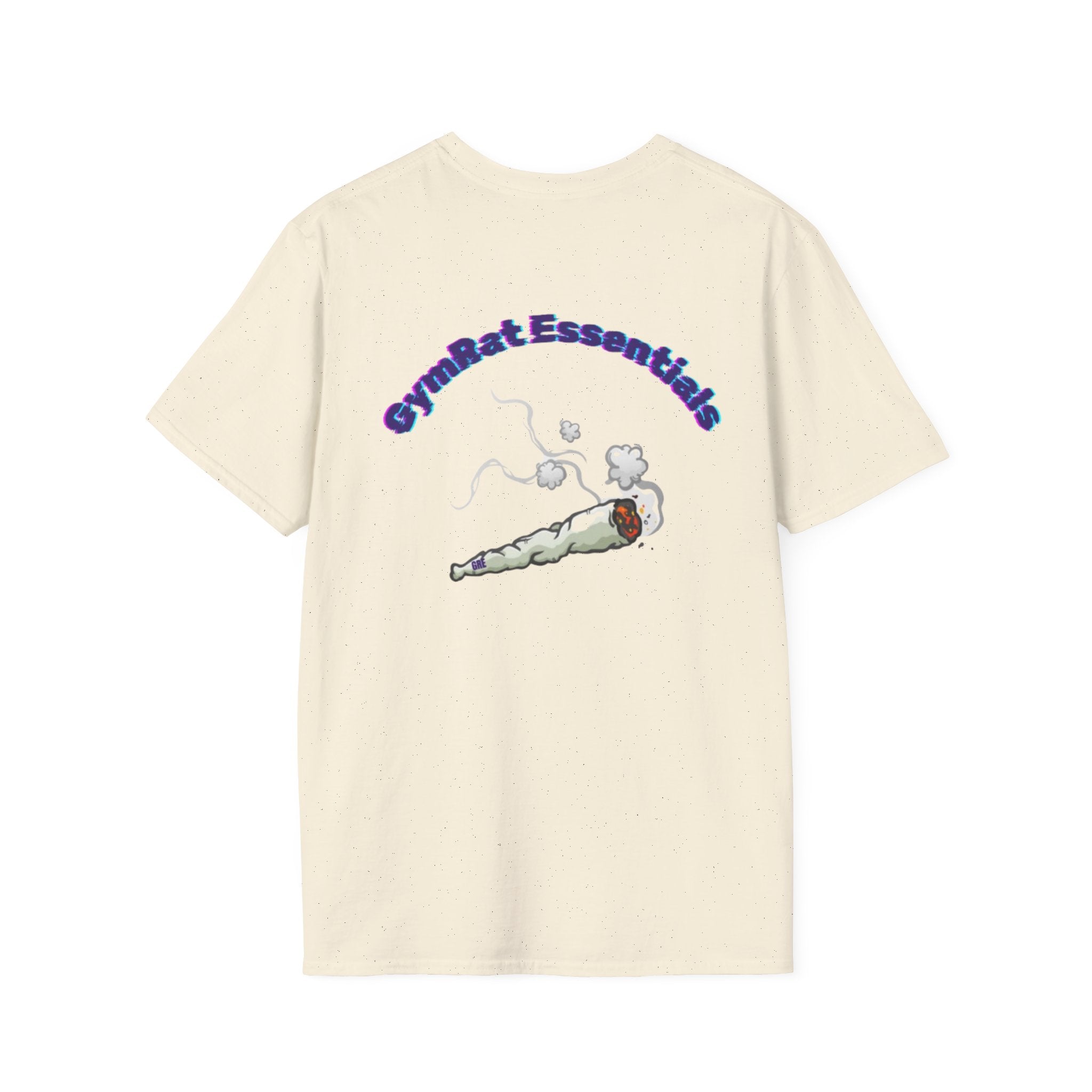 Gym Rat T‑Shirt – 'Gym Rat Essentials' Muscle Rat Lifting Dumbbells Tee