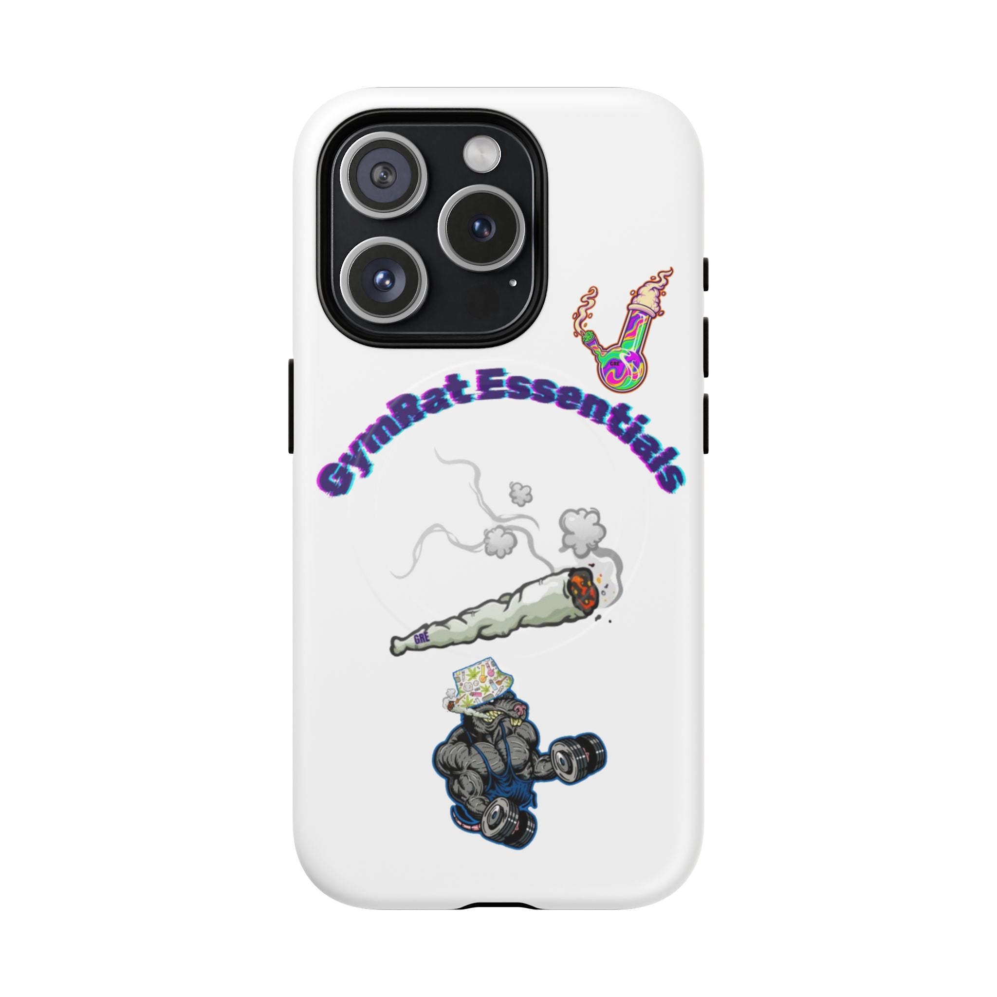 GymRat Essentials Phone Case — Tough Magnetic Protective iPhone Cover