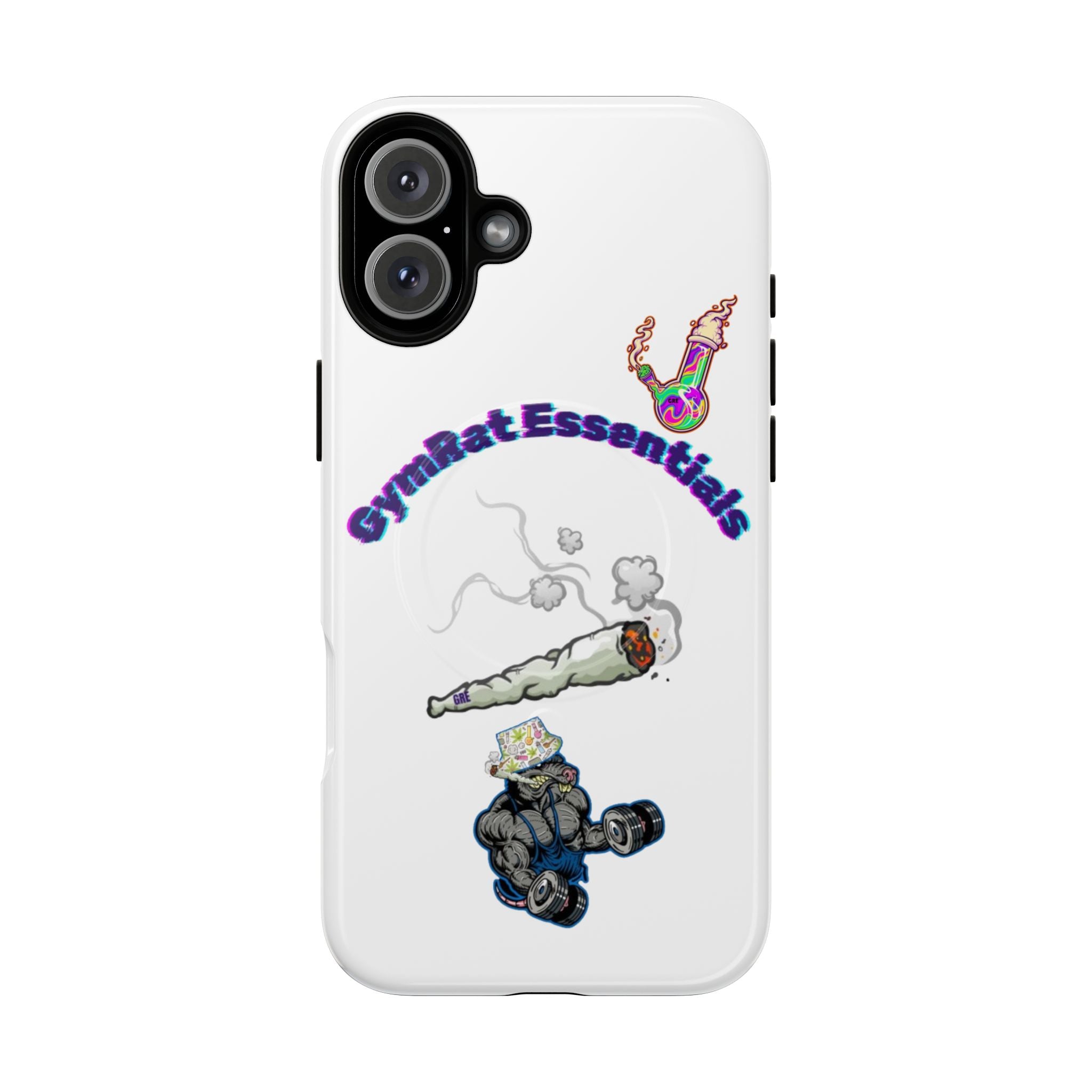 GymRat Essentials Phone Case — Tough Magnetic Protective iPhone Cover